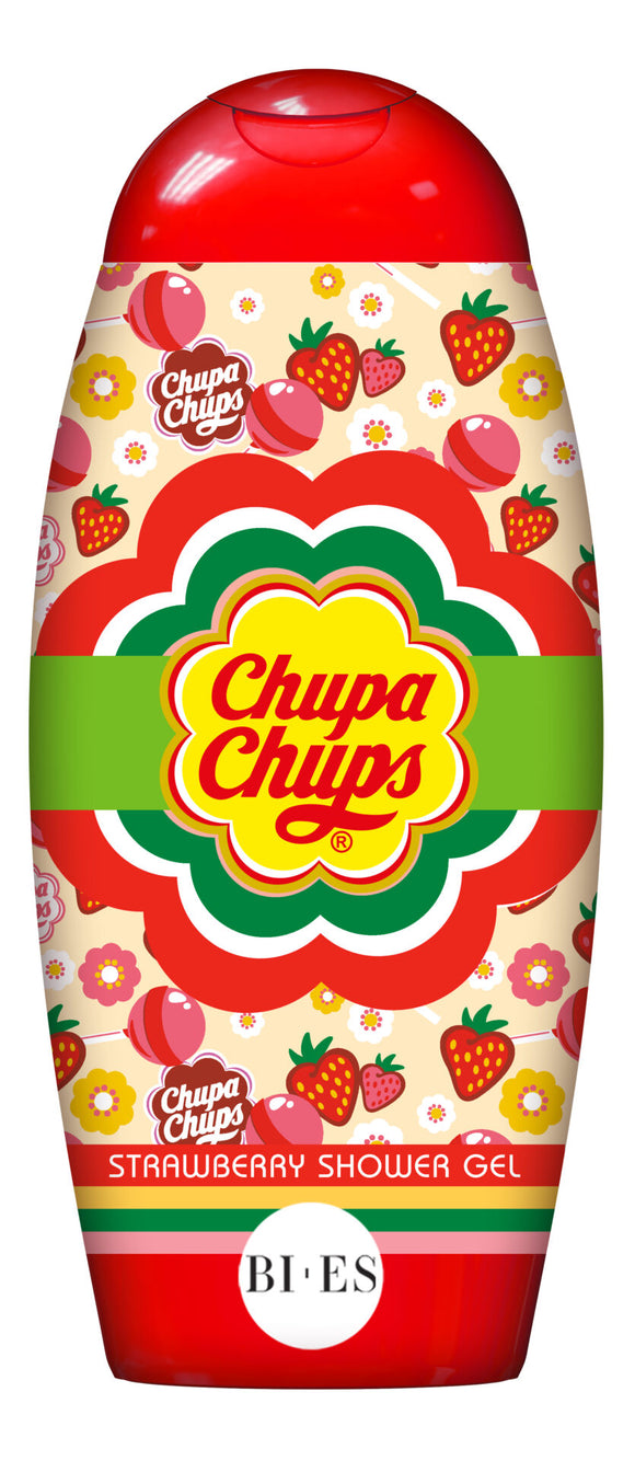 URODA 8538 BI-ES CHUPA CHUPS STRAWBERRY SHOWER GEL 250ML