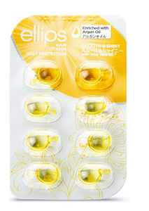 ELLIPS HAIR VITAMIN SMOOTH & SHINY YELLOW X 8 CAPSULES