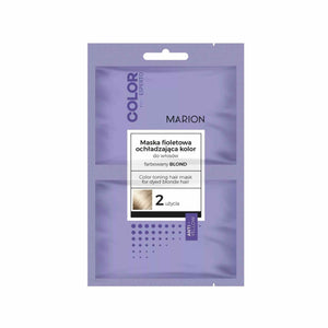 MARION 6522 COLOR TONING HAIR MASK FOR DYED BLONDE HAIR  20MLX2
