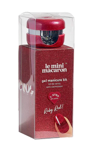 GEL MANICURE LE MINI MACARON RUBY RED