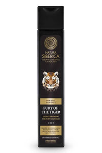 NATURA SIBERICA 2967E MEN FURY OF TIGER ENERGY SHAMPOO FOR BODY AND HAIR 250ML