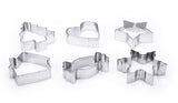 TRI-COASTAL M50204-31405 MOLDED COOKIE CUTTERS 6PCS