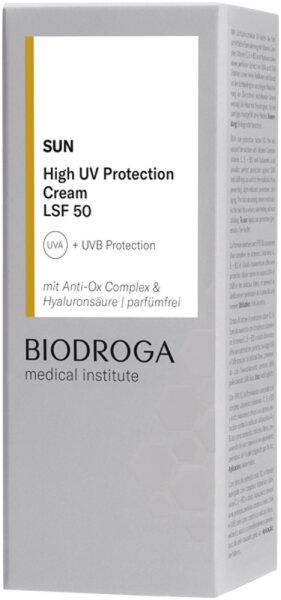BIODROGA AUN HIGH UV PROTECTION CREAM SPF 50 5OG