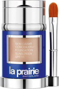 LA PRAIRIE SKIN CAVIAR CONCEALER FOUNDATION CREME PECHE