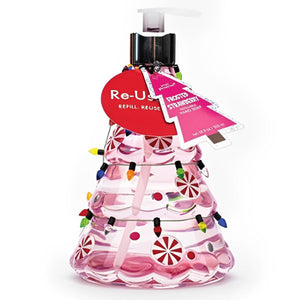 TRI-COASTAL F31408-32281 PINK XMAS TREE HAND SOAP