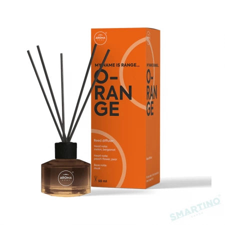 AROMA HOME 2326 MY NAME IS RANGE.. O-RANGE REED DIFFUSER 50ML