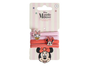 CERDA 3058 MINNIE MOUSE ELASTICS X 4 PACK