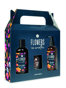 CASUELLE 83.0407.00 FLOWERS IN WINTER LARGE HANDLE BOX GIFT SET