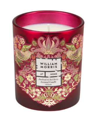 WILLIAM MORRIS FG2456 PATCHOULI&RED BERRY SCENTED CANDLE