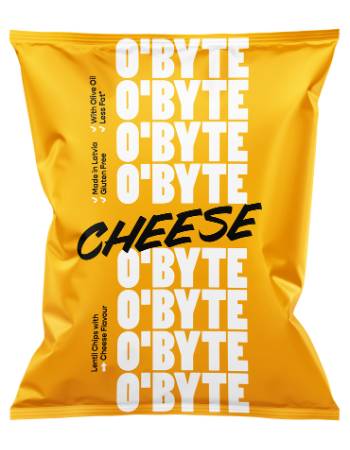 OBYTE CHIPS LENTIL CHEESE