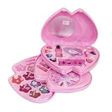 YOU GO GIRL VYA010 HEART SHAPED COSMETIC SET