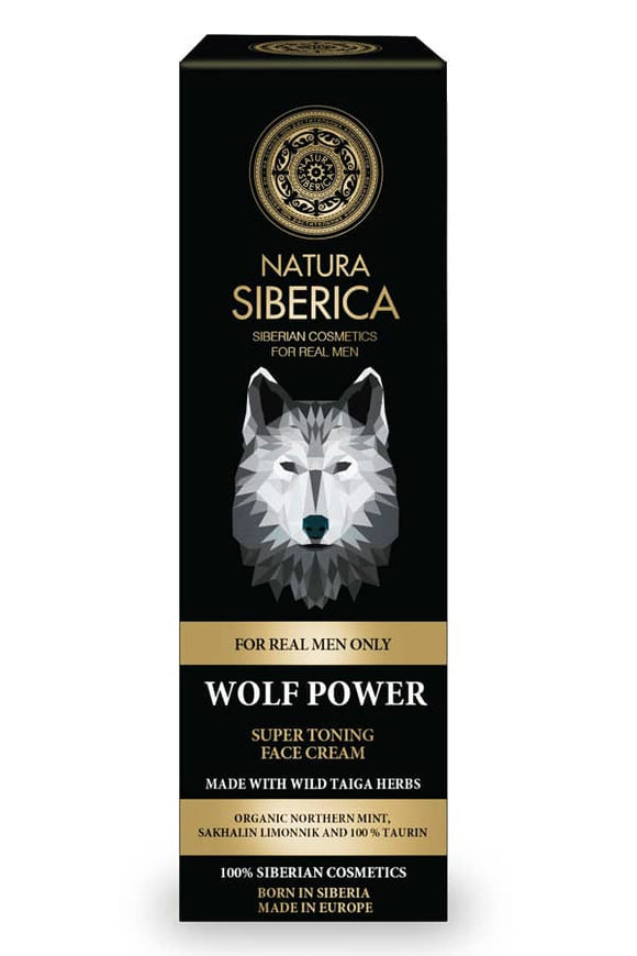 NATURA SIBERICA 3001E MEN WOLF POWER TONING FACE CREAM 50ML