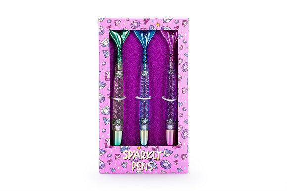 TRI-COASTAL 30862-31904 SPARKLY PENS X 3