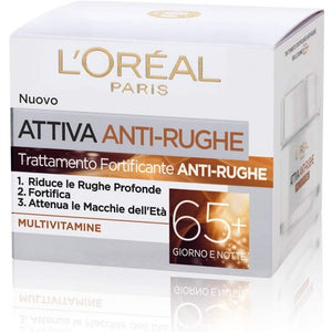 L'OREAL ATTIVA ANTI-RUGHE 65+ 50ML