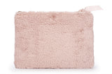 TRI-COASTAL CO5538N-C074Y FUR PINK COSMETIC POUCH LARGE