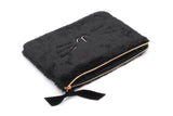 TRI-COASTAL CO5538N-C076Y BLACK FUR LARGE COSMETIC POUCH