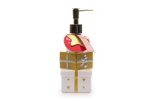 TRI-COASTAL F31067-32286 STACKED PRESENTS GOLD & SILVER HAND SOAP