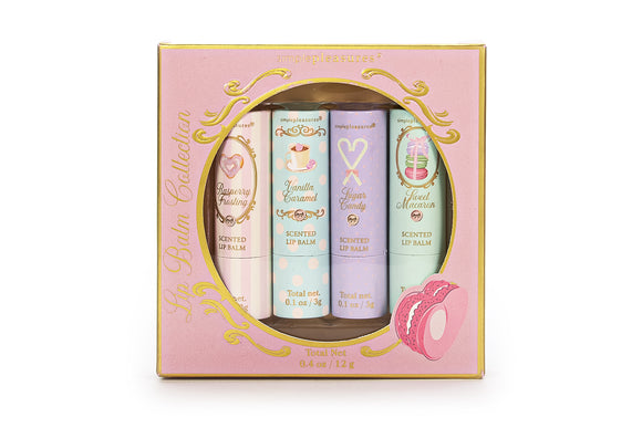 TRI-COASTAL F81091-32494 LIP BALM COLLECTION X 4 PACK