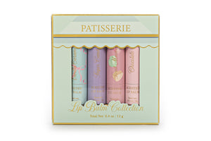 TRI-COASTAL F81091-32496 PATISSERIE LIP BALM COLLECTION X 4 PACK