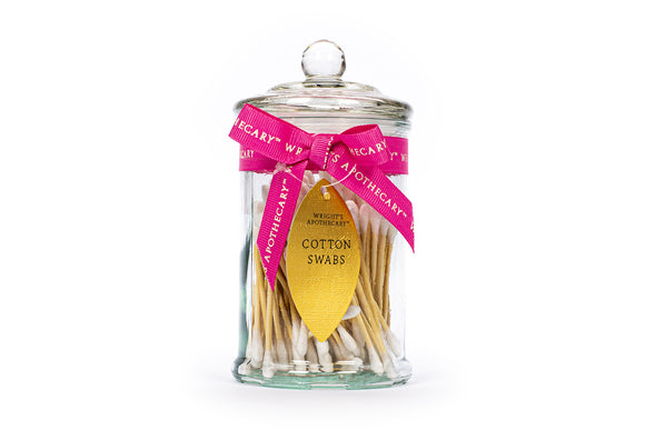 TRI-COASTAL F90702-31747 COTTON BUDS IN GLASS JAR