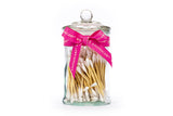 TRI-COASTAL F90702-31747 COTTON BUDS IN GLASS JAR