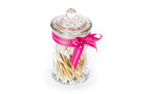 TRI-COASTAL F90702-31747 COTTON BUDS IN GLASS JAR