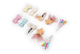 TRI-COASTAL HA5531N-C038Y UNICORN CARD HAIR CLIPS SET