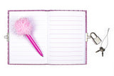 TRI-COASTAL K78980-31299 GRL PWR DIARY WITH LOCK AND PEN