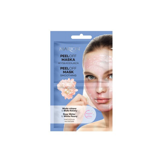 MARION 1761 ROSE WATER & WHITE PEONY PEEL OFF MASK X 2