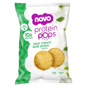 NOVO PROTEIN POPS SOUR CREAM AND ONION 45G