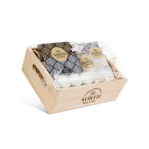 SOURCE BALANCE 83.0257.00 THE NORTH BATH GIFT SER IN WOODEN BOX