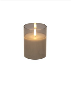 STRAITS 27342 LED GREY CANDLE 10CM