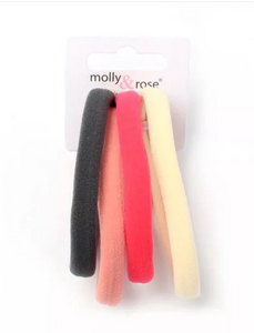 MOLLY & ROSE 8100 THICK ELASTICS X 4 PACK