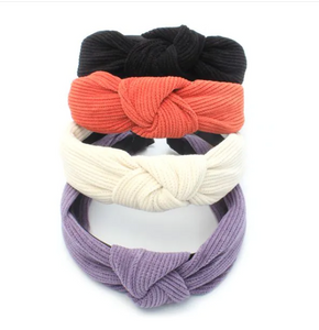 MOLLY & ROSE 8869 KNITTED MATERIAL KNOTTED ALICE BAND