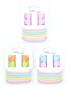 MOLLY & ROSE 8833 HAIR CLIPS & ELASTICS HAIR SET