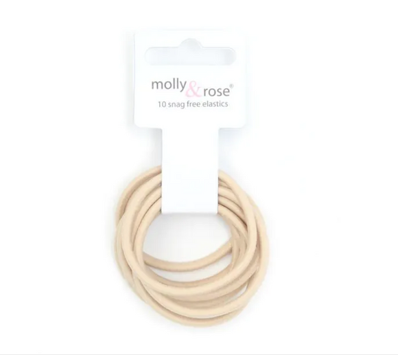 MOLLY & ROSE 6351 BLONDE ENDLESS ELASTICS X 10 PACK