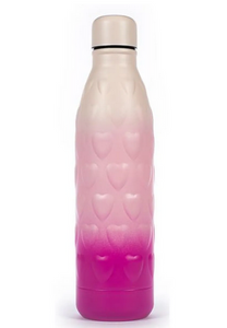 TRI-COASTAL 30134T-31939 EMBOSSED HEART WATER BOTTLE