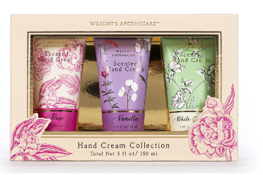 TRI-COASTAL F52455-31747 WRIGHT'S APOTHECARY HAND CREAM COLLECTION X 3 PACK