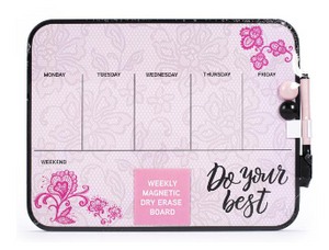 TRI-COASTAL 30336-31945 DO YOUR BEST WEEKLY MAGNETIC DRY ERASE BOARD