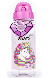 TRI-COASTAL K31010-31905 BELIEVE IN YOUR DREAMS WATER BOTTLE 414ML