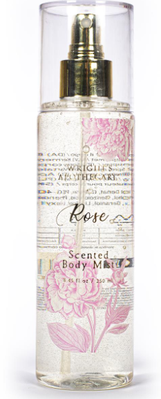 TRI-COASTAL F30737-31747 WRIGHT'S APOTHECARY ROSE SCENTED BODY MIST 230ML