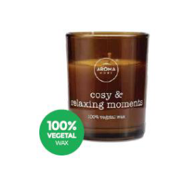 AROMA HOME 1602 COSY & RELAXING MOMENTS WAX CANDLE 160G