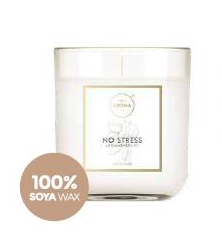 AROMA HOME 0384 NO STRESS SOY WAX CANDLE 150G