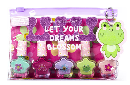 TRI-COASTAL Y81196-31914 LET YOUR DREAMS BLOSSOM NAIL POLISH + TOE SEPARATOR SER