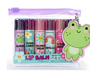 TRI-COASTAL Y80395-31923 RAINBOW LIP BALM SET X 6 PACK