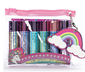 TRI-COASTAL Y80395-31905 UNICORN LIP BALM SET