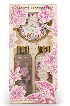 TRI-COASTAL F52456-31747 WRIGHT'S APOTHECARY ROSE BODY CARE KIT