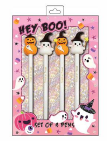 TRI-COASTAL 30904-32149 HEY BOO SET OF 4 PENS