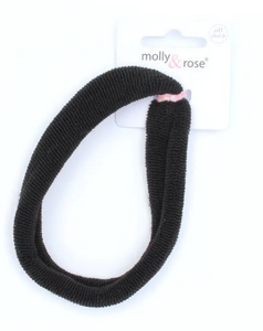 MOLLY & ROSE 7820 BLACK THICK LARGE ELASTIC