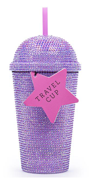 TRI-COASTAL 30971T-31939 DIAMONDS TRAVEL CUP